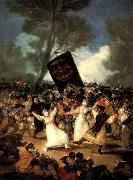 Francisco Goya The Burial of the Sardine oil on canvas
